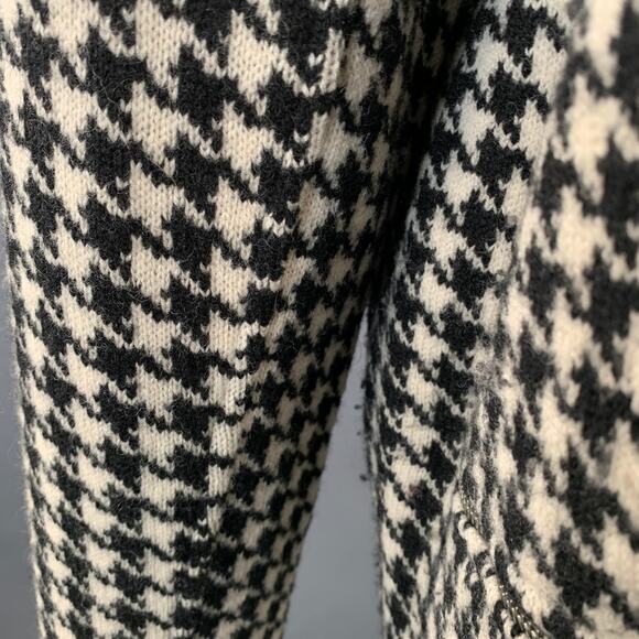 LAUREN by RALPH LAUREN Size XXXL Black Off White Wool Zip Pockets Jacket - Picture 6 of 11